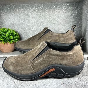Merrell Jungle Moc Gunsmoke Nubuck Shoes Size 7.5